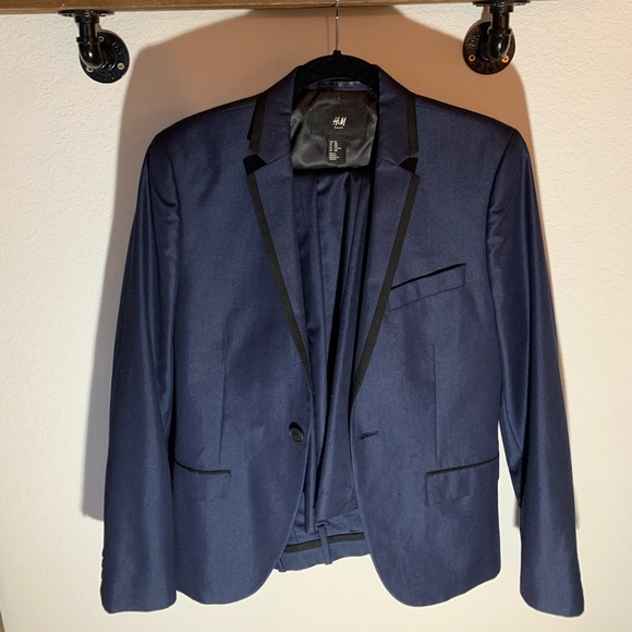 H&M Suits & Blazers Hm Mens Slim Fit 2 Piece Suit Poshmark